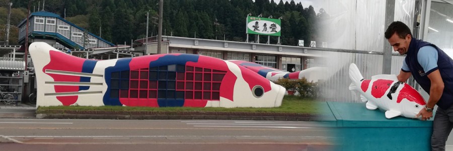 Lanterna de pedra japonesa sobre fundo branco decoração de jardim japonês  estilo cartoon